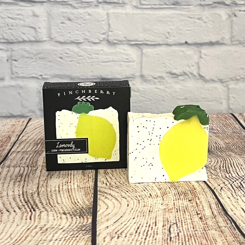 Finchberry Lemonly Handcrafted Soap Vegan